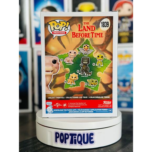 The Land Before Time Littlefoot Funko Pop! #1839 - Picture 3 of 6